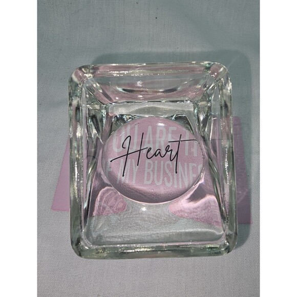 Antique Pat Appld For Clear Rectangle Glass With Convex Magnifying Lens Unusual - Picture 5 of 5